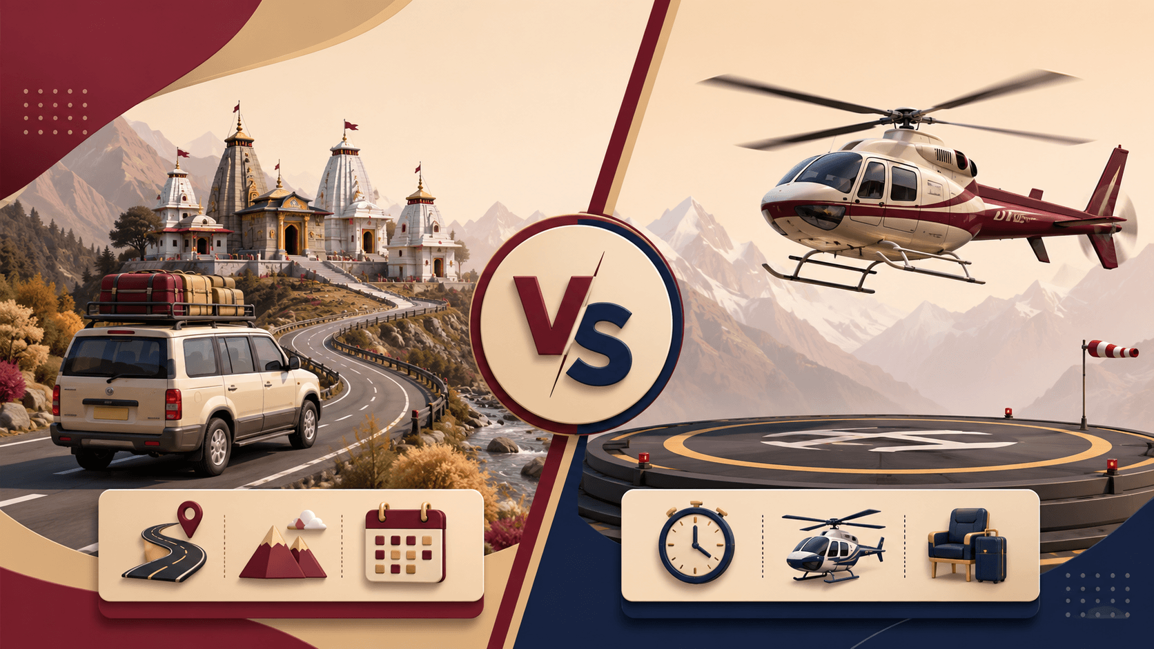 Chardham Yatra by Road vs Helicopter: Which Option Is Better?