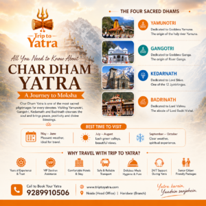 Kedarnath Temple at sunrise - Char Dham Yatra 2026