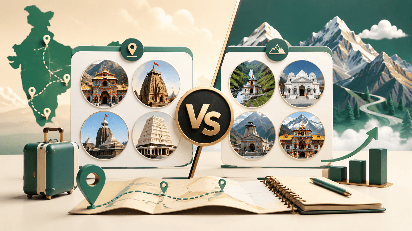 4 Dham Yatra vs Chardham Yatra: Understanding the Difference