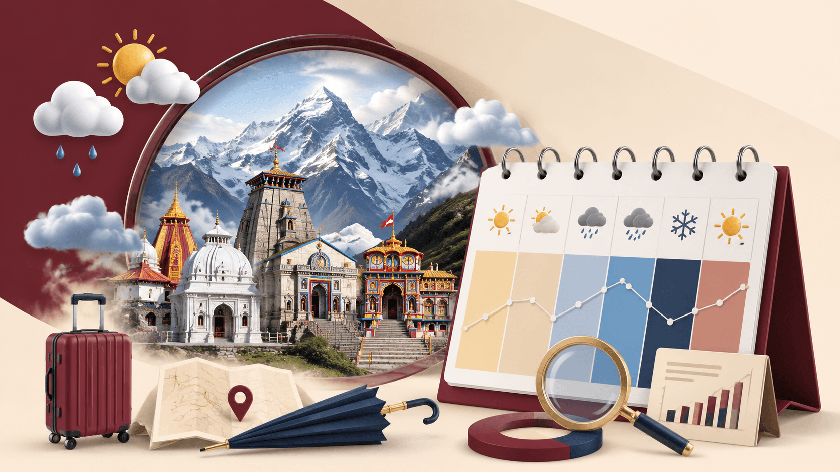 Month Wise Weather for Chardham Yatra Guide