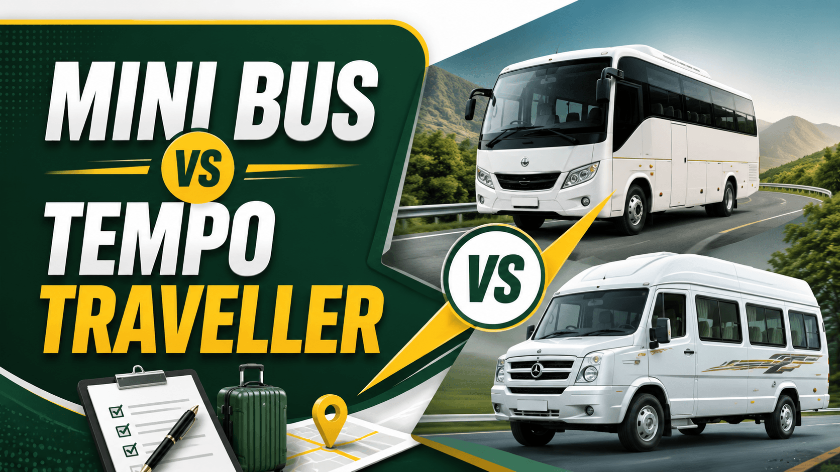 Mini Bus vs Tempo Traveller: Which One Should You Choose?
