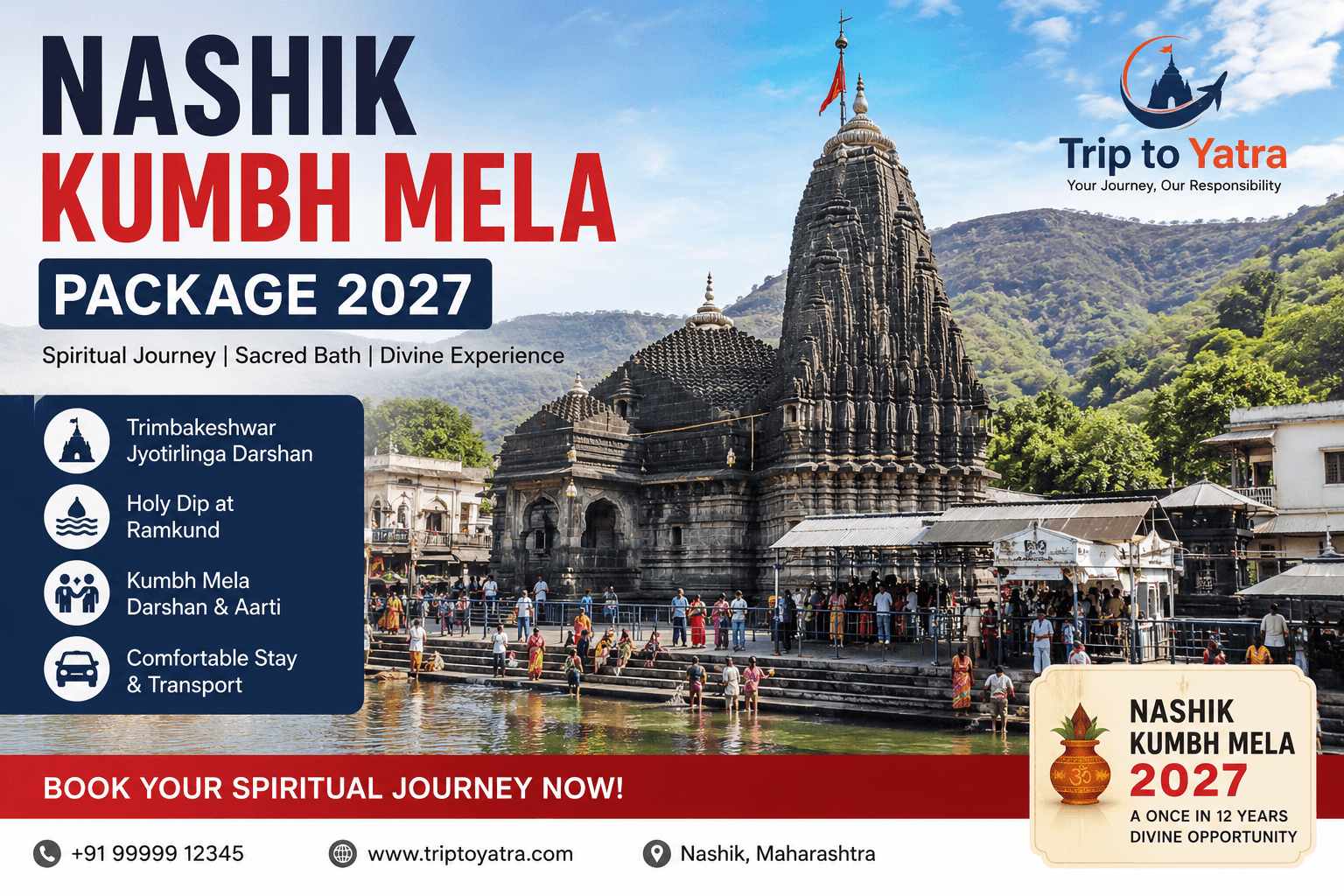 Nashik Kumbh Mela Package 2027