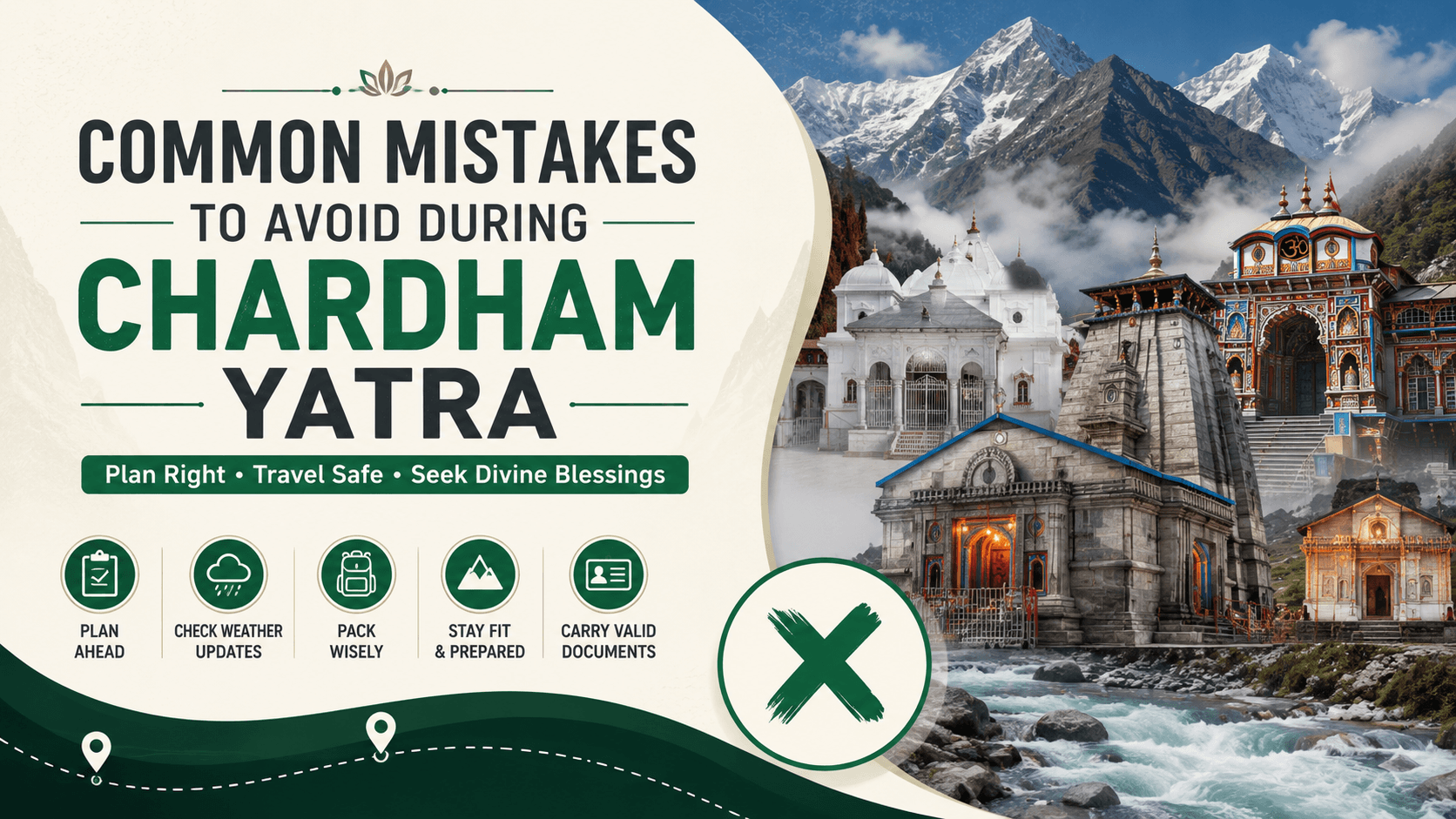 Common Mistakes to Avoid During Chardham Yatra