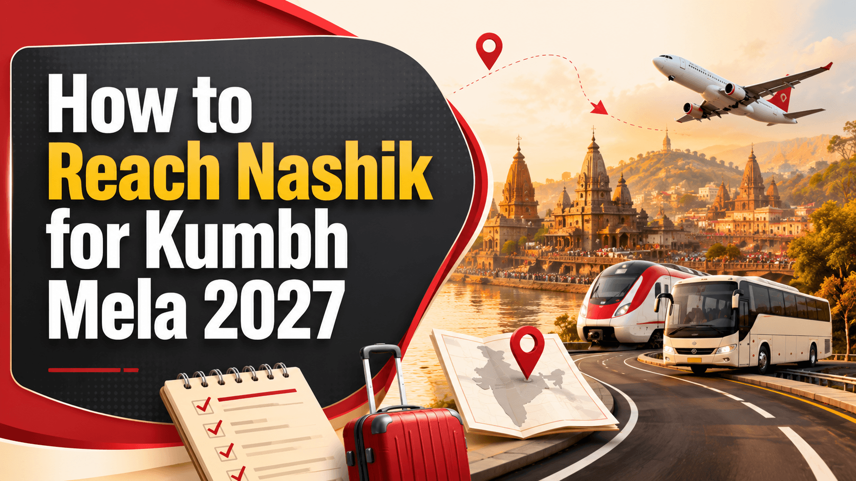 How to Reach Nashik for Kumbh Mela 2027 – Complete Travel Guide