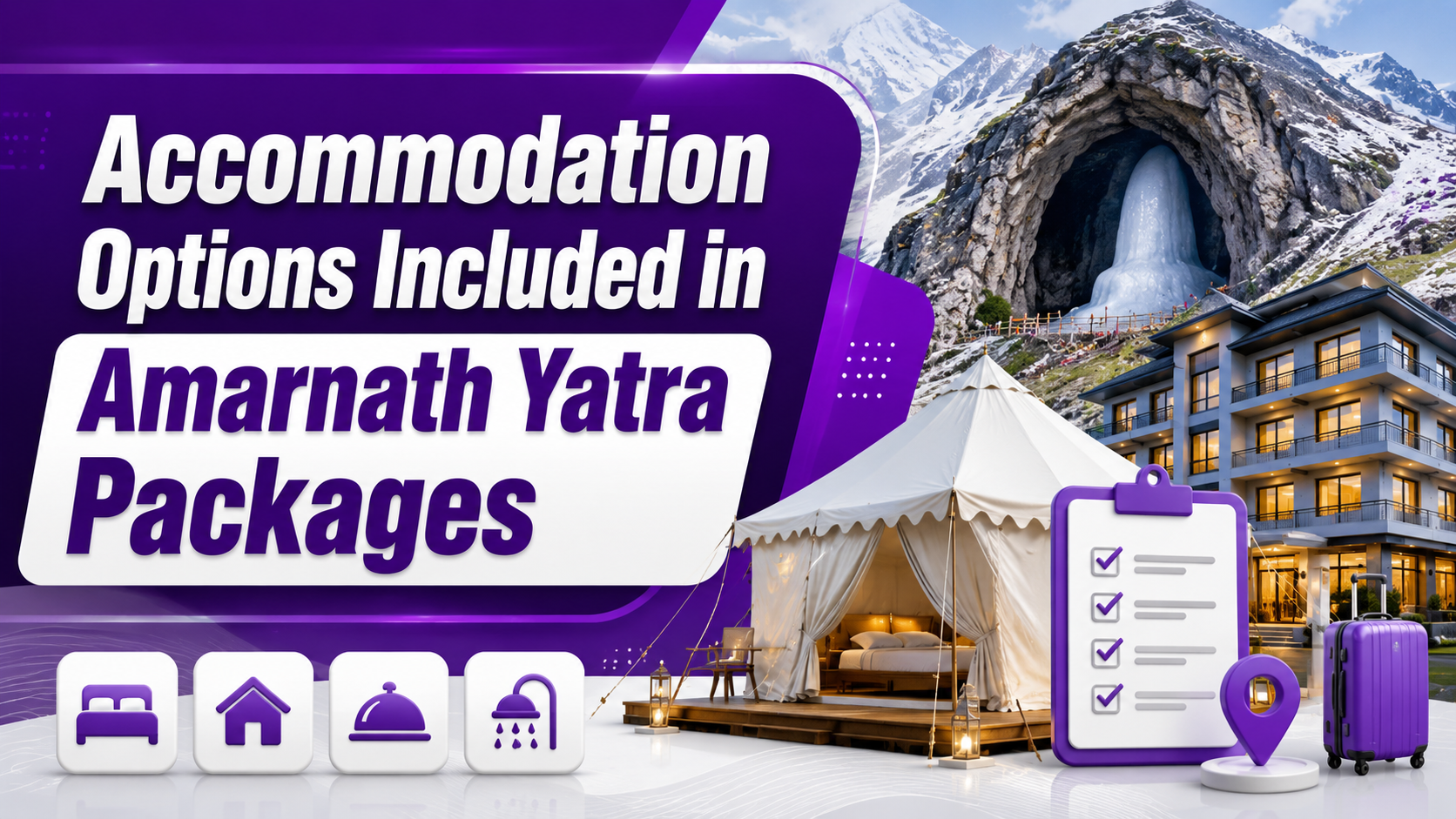 Amarnath Package with Accommodation | Stay Options Guide