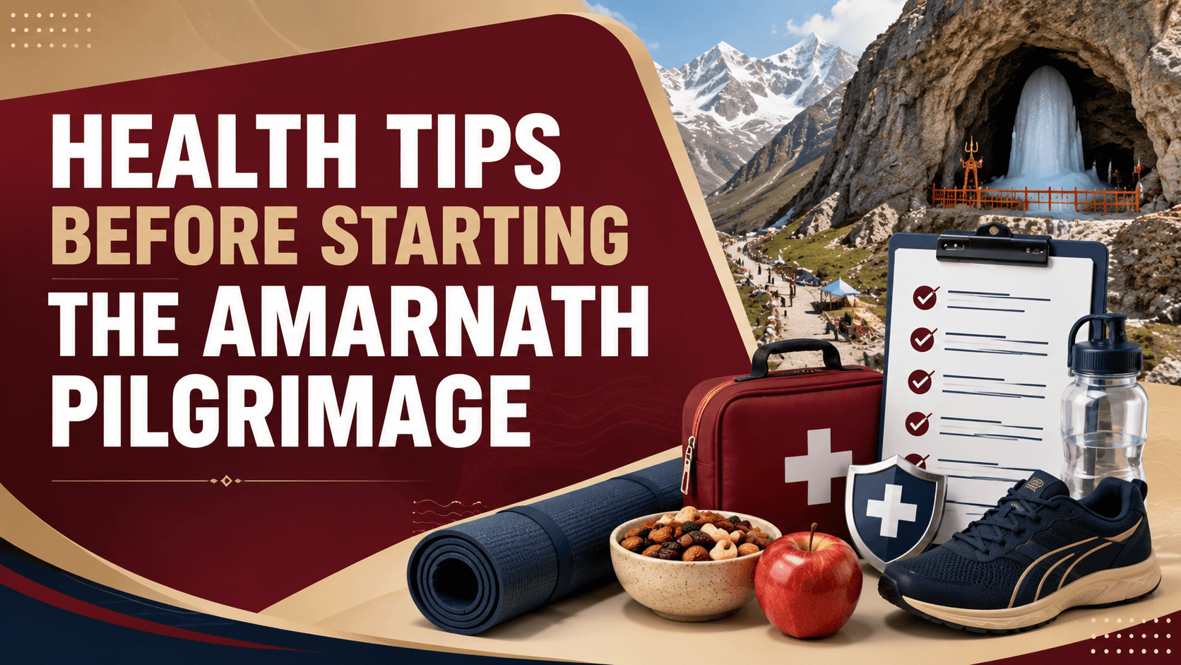 Health Tips Before Starting the Amarnath Pilgrimage