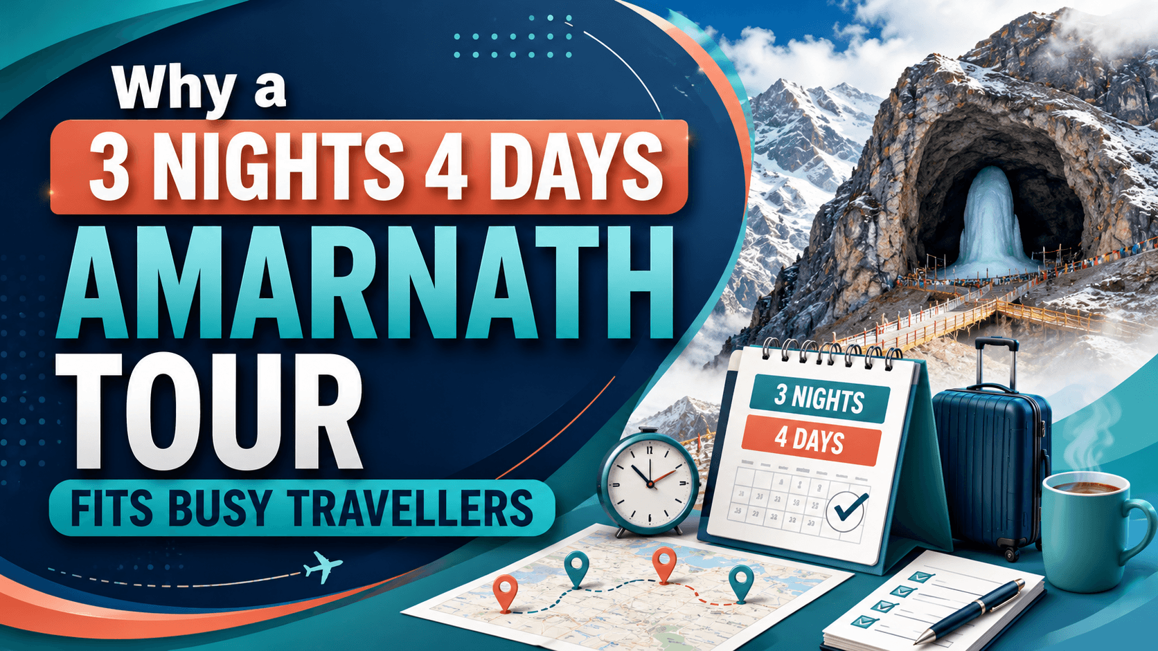 Why a 3 Nights 4 Days Amarnath Tour Fits Busy Travellers