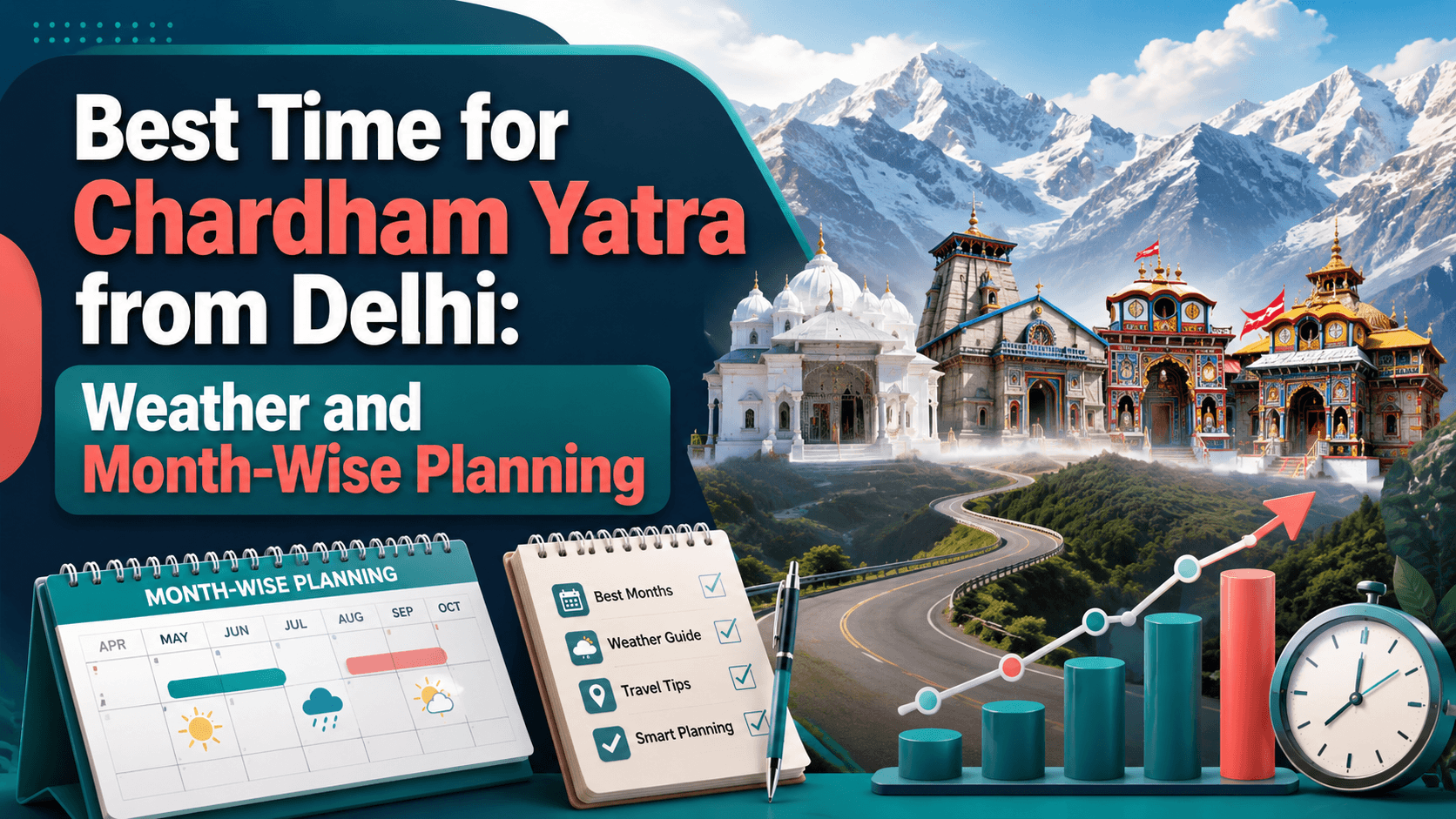 Best Time for Chardham Yatra from Delhi: Weather and Month-Wise Planning