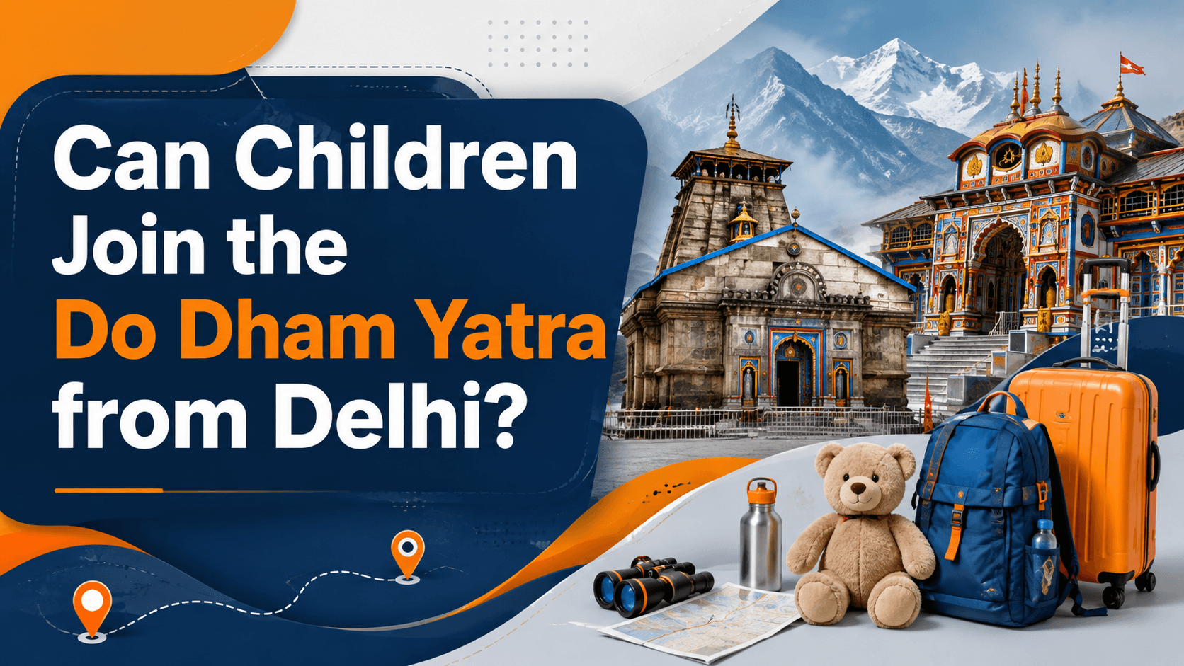 Can Children Join the Do Dham Yatra from Delhi?