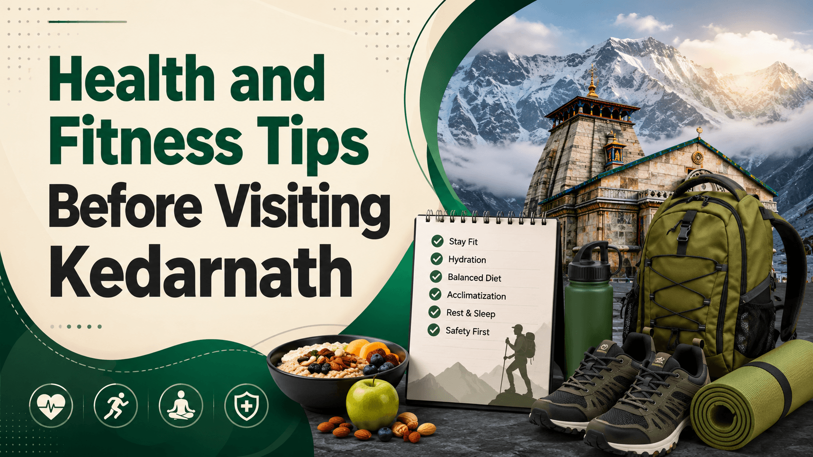Health and Fitness Tips Before Visiting Kedarnath