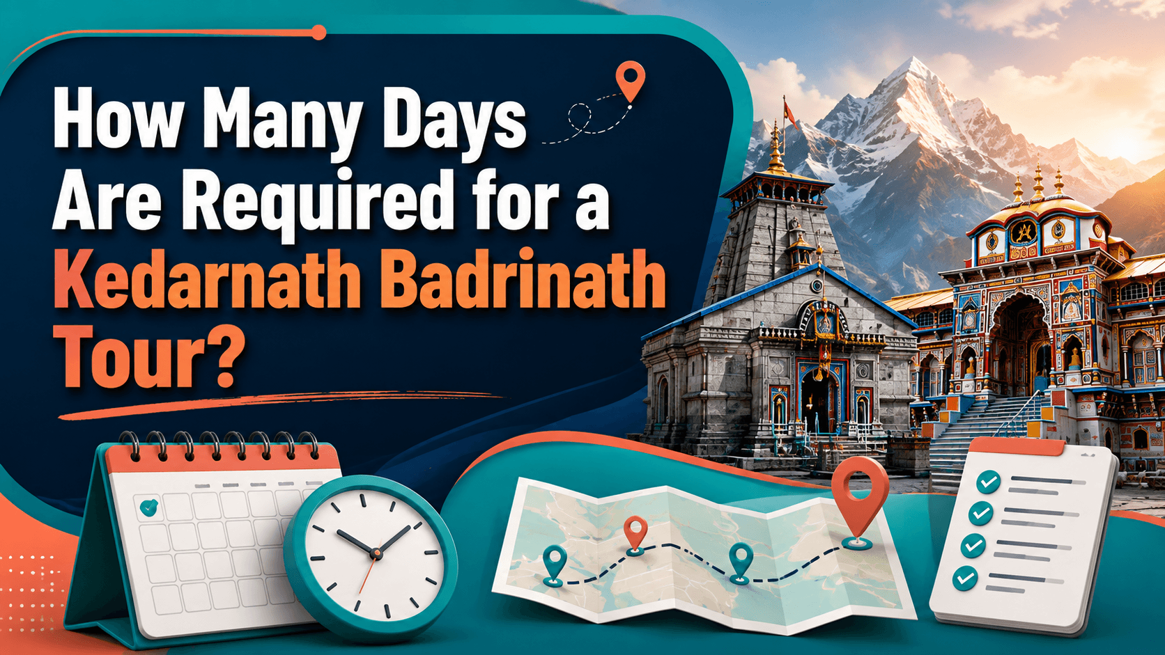 How Many Days Are Required for a Kedarnath Badrinath Tour?