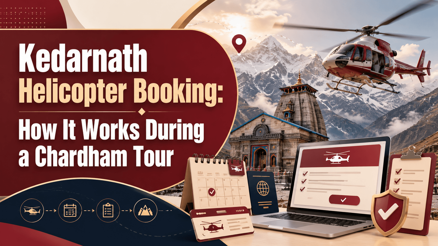Kedarnath Helicopter Booking: How It Works During a Chardham Tour