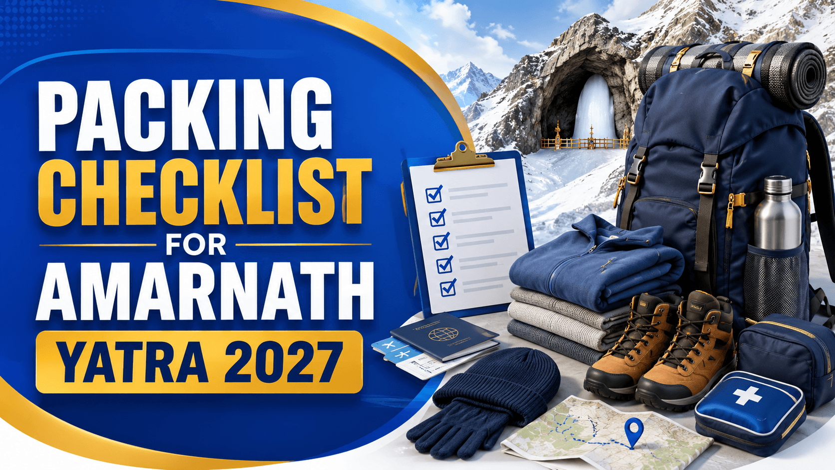 Packing Checklist for Amarnath Yatra 2027