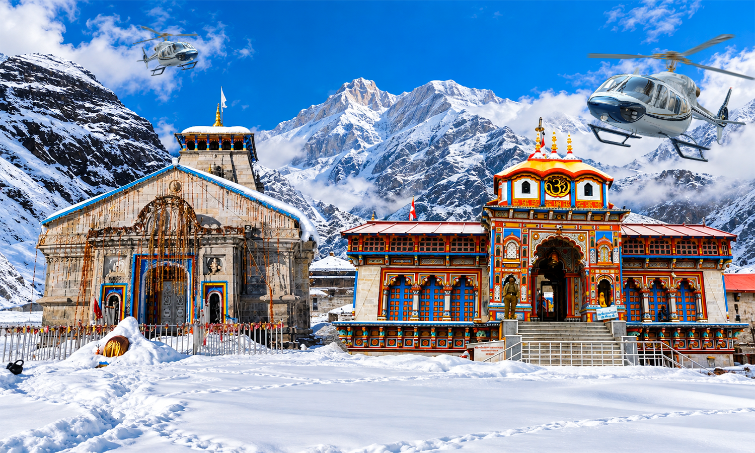 Do Dham Yatra By Helicopter (3 Nights / 4 Days)