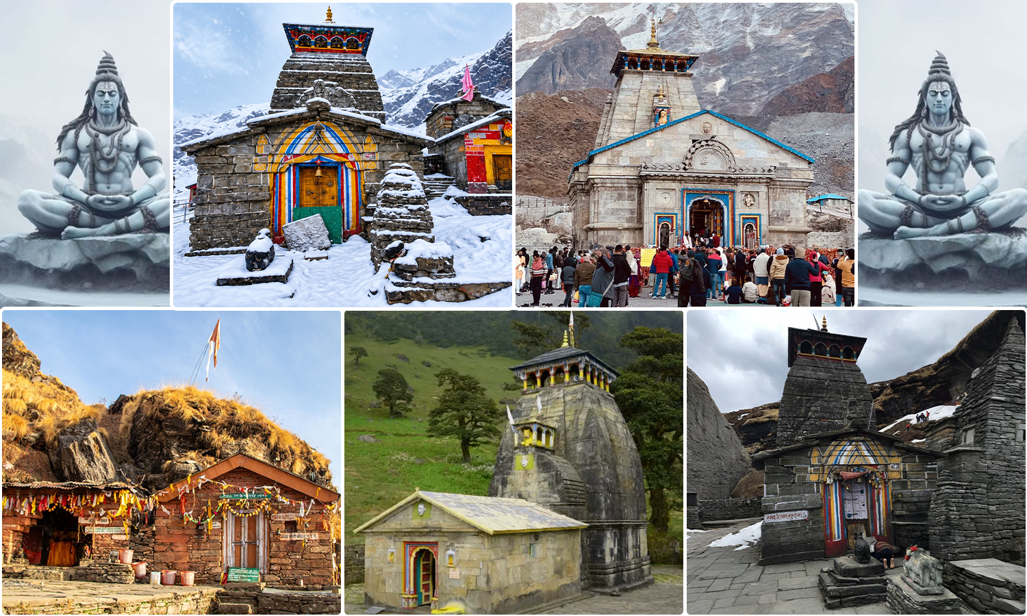 Panch Kedar Yatra Tour Package from Dehradun (8 Night / 9 Days)